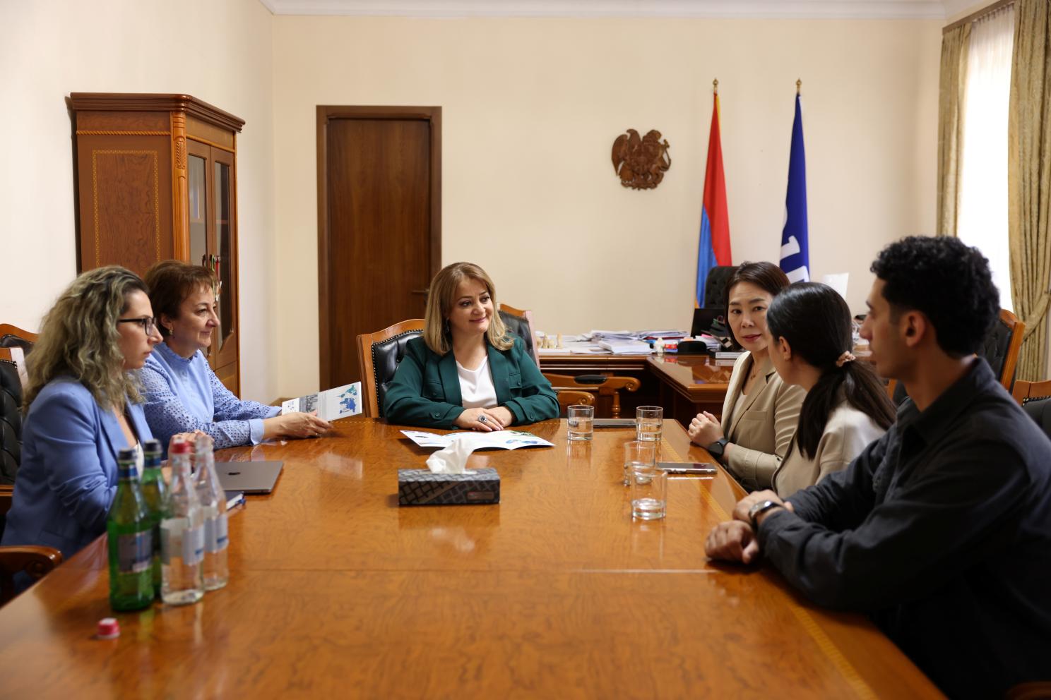 ՀՊՄՀ-ում էին Միջազգային ակադեմիական կենտրոնի ներկայացուցիչները