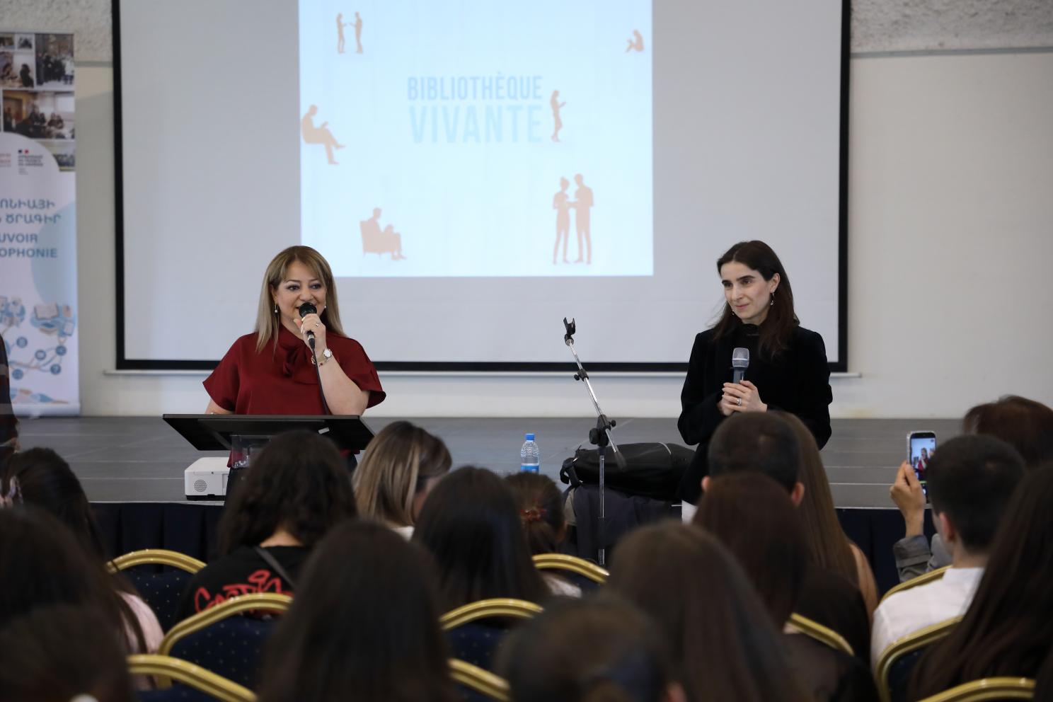 Լիլիթ Մկրտչյանը մասնակցեց &laquo;Կենդանի գրադարան&raquo; միջոցառմանը