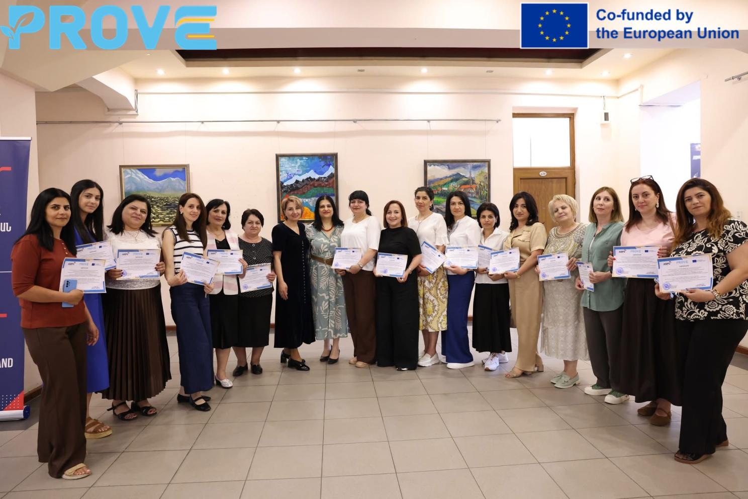 Training course based on VaKE model held at ASPU