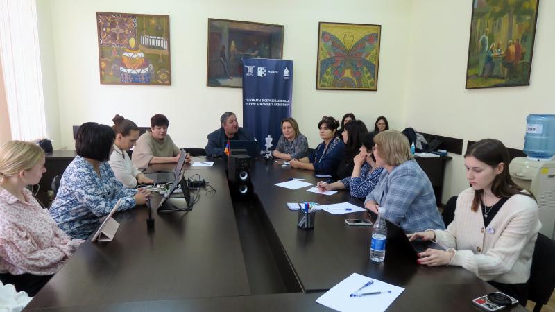 Russian colleagues have meetings at ASPU